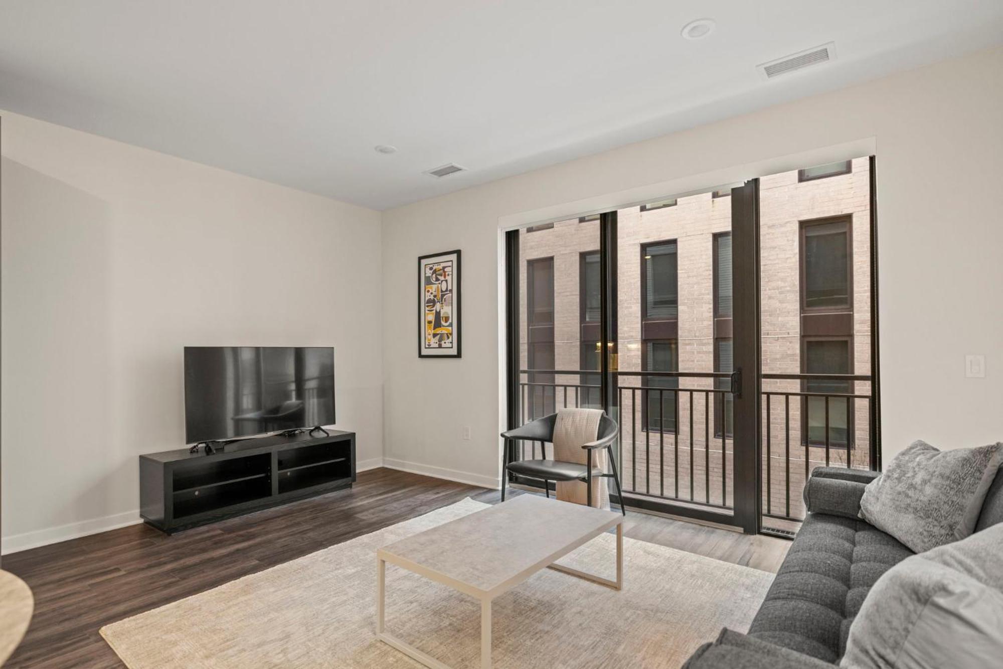 워싱턴 Placemakr Cathedral Heights 아파트 객실 사진