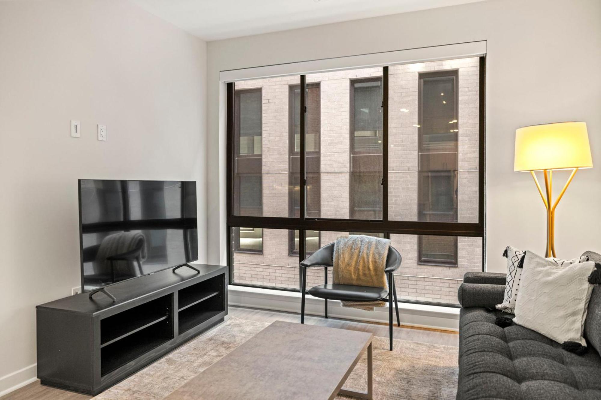 워싱턴 Placemakr Cathedral Heights 아파트 객실 사진